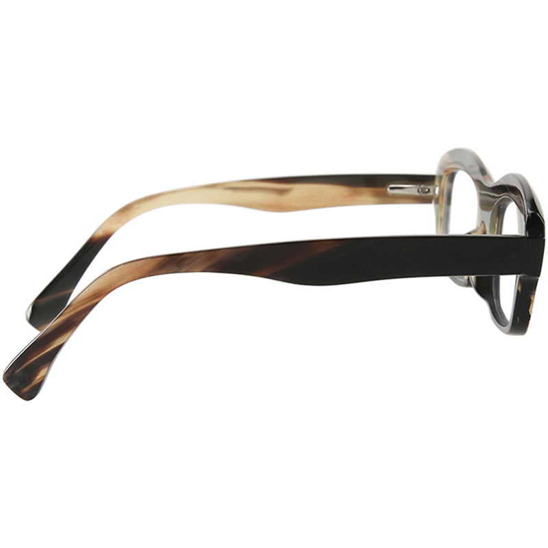 Buffalo Horn Rectangle Glasses NJ1095