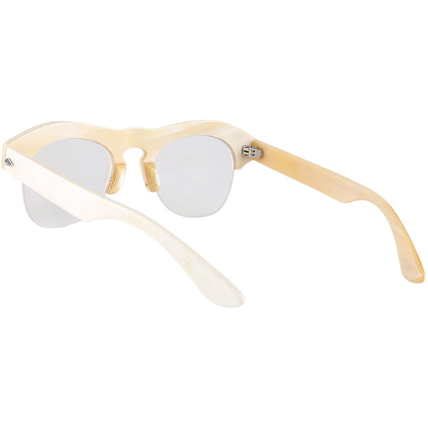 Buffalo Horn Browline Glasses NJ1258