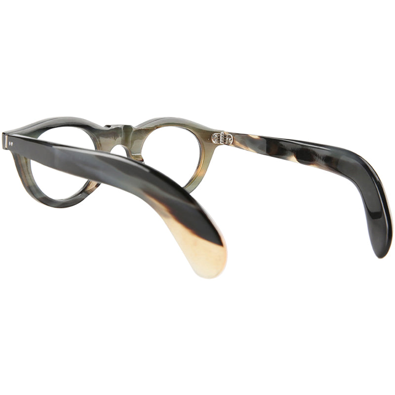 Buffalo Horn Round Glasses NJ1086