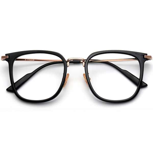 Square Glasses EF1036 - Wide Frames for Men with Larger Heads