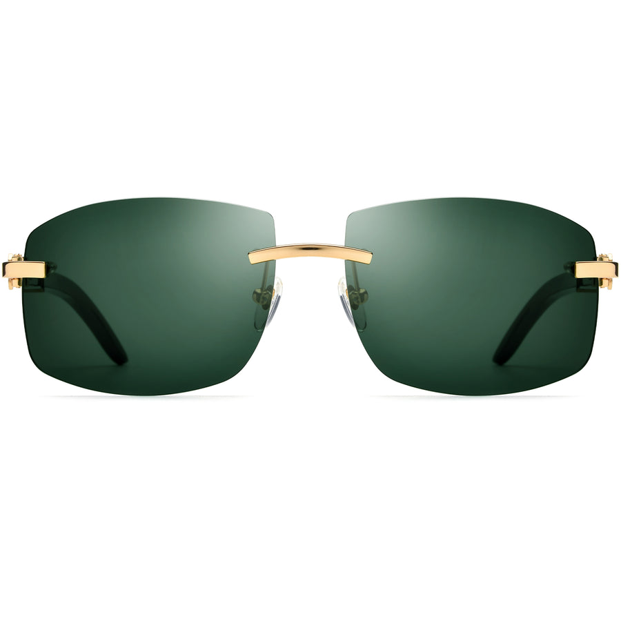 Buffalo Horn Square Sunglasses BRS1007