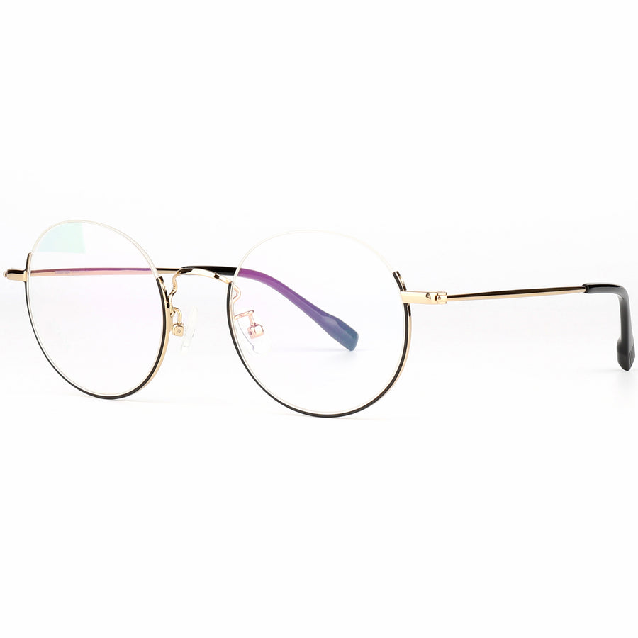Reverse Half Rim Glasses | EYESHELLS