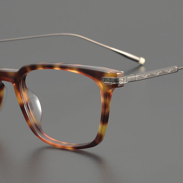Rectangle Glasses EF1024 - Wide Frames for Men with Larger Heads