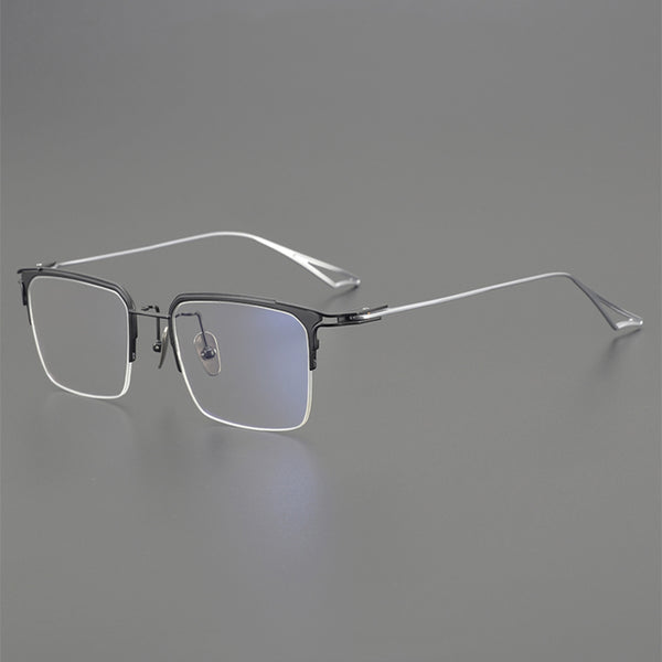 Rectangle Glasses EF1022 - Wide Frames for Men with Larger Heads