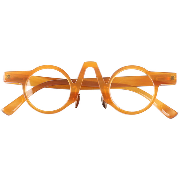 Buffalo Horn Round Glasses NJ1020