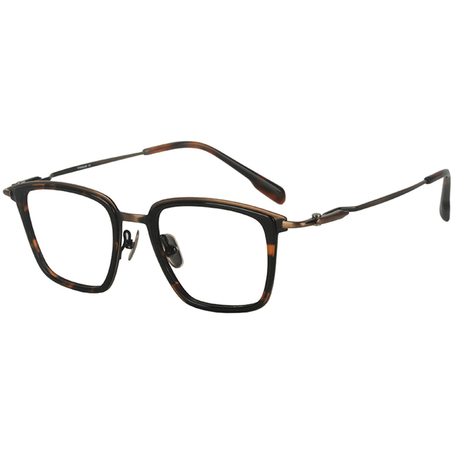 Square Glasses EF1096 - Wide Frames for Men with Larger Heads