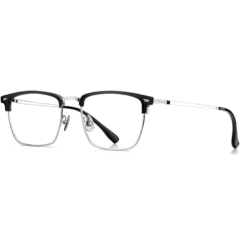 Browline Glasses EF1057 - Wide Frames For Men With Larger Heads