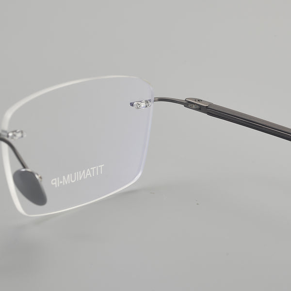 Rectangle Glasses EF1129 - Wide Frames for Men with Larger Heads