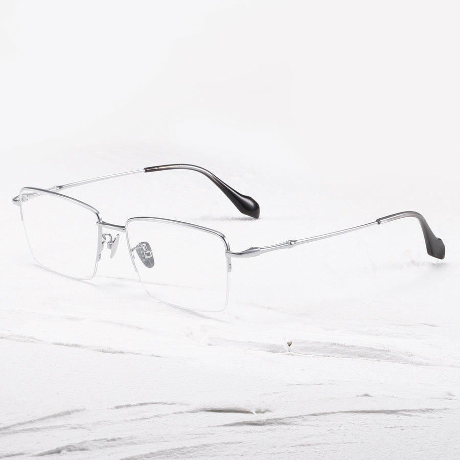 Square Glasses EF1135 - Wide Frames for Men with Larger Heads