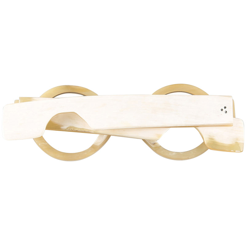 Buffalo Horn Round Glasses NJ1098