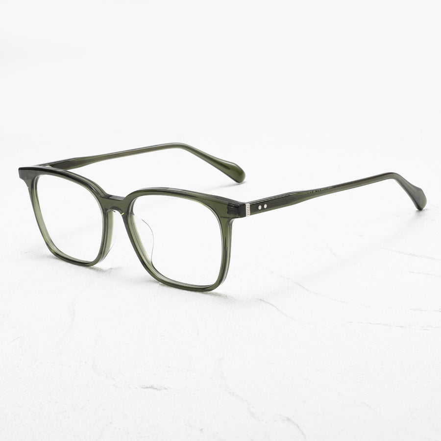 Square Glasses EF1141 - Wide Frames for Men with Larger Heads