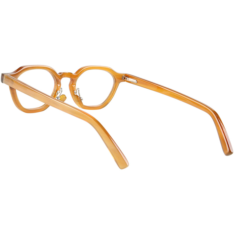 Buffalo Horn Geometric Glasses NJ1230