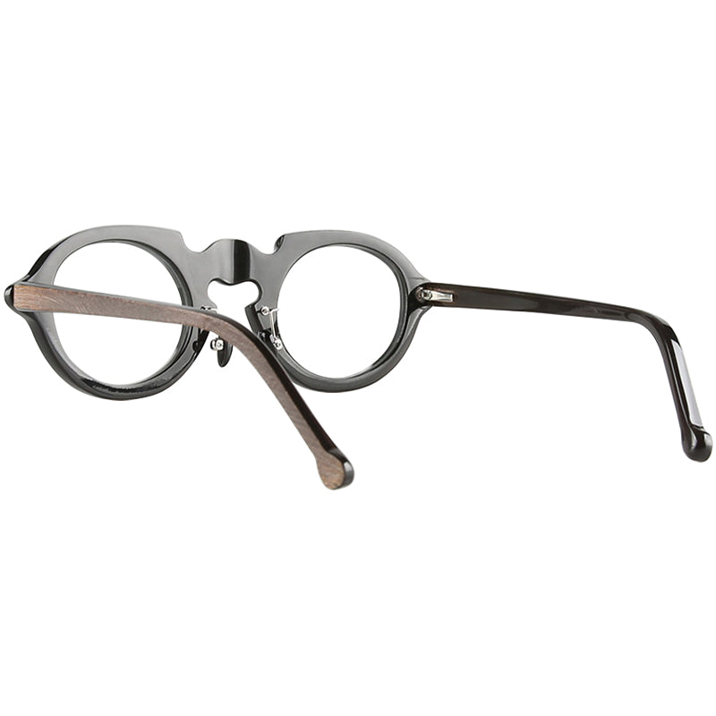 Buffalo Horn Round Glasses NJ1068