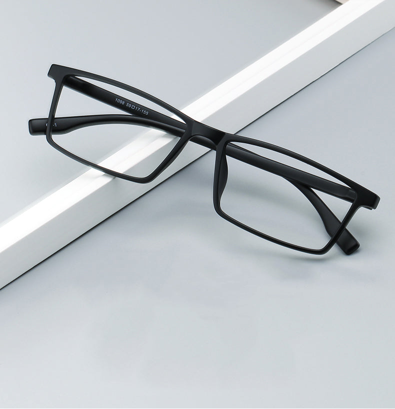 Rectangle Glasses A3920 - Wide Frames for Men with Larger Heads