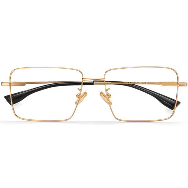 Rectangle Glasses EF1003 - Wide Frames for Men with Larger Heads
