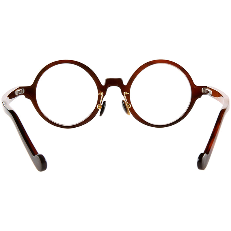 Buffalo Horn Round Glasses NJ1187