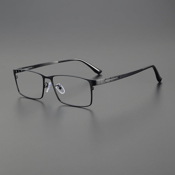Rectangular Glasses EF1049 - Wide Frames for Men with Larger Heads