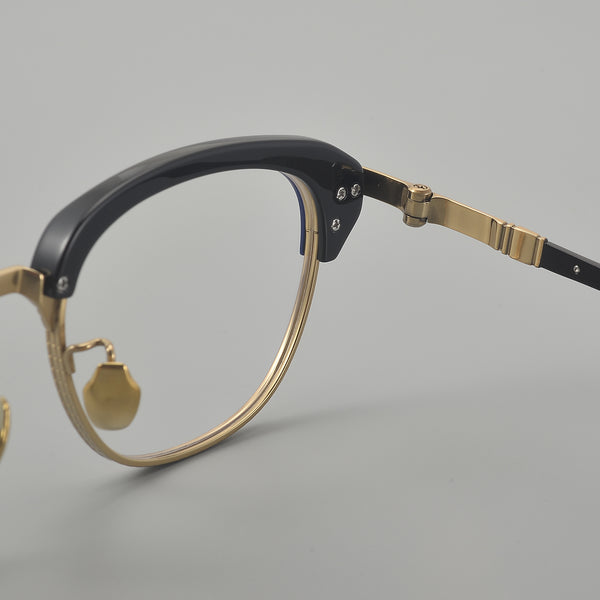 Browline Glasses EF1132 - Wide Frames for Men with Larger Heads