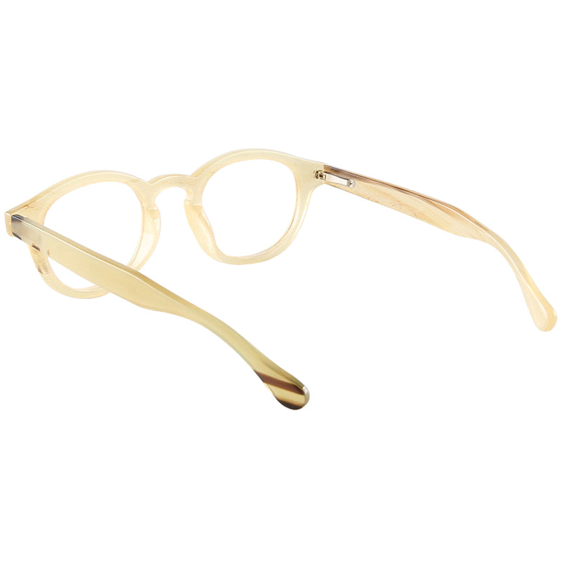 Buffalo Horn Round Glasses NJ1014