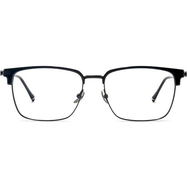 Browline Glasses EF1082 - Wide Frames For Men With Larger Heads