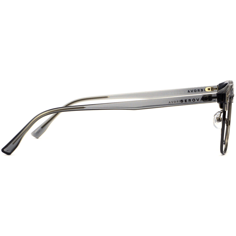 Browline Glasses EF1001 - Wide Frames for Men with Larger Heads