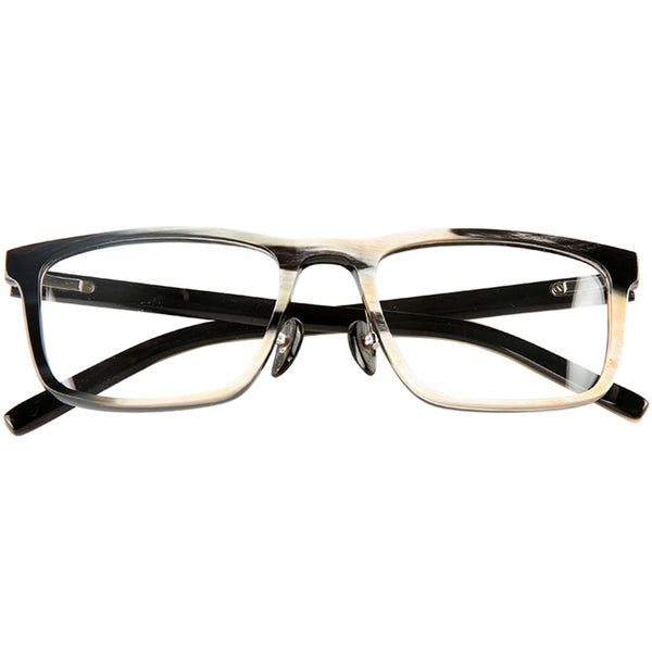 Buffalo Horn Square Glasses NJ1134