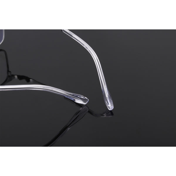 Rectangle Glasses EF1060 - Wide Frames For Men With Larger Heads