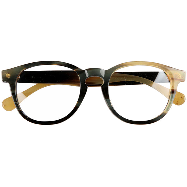 Buffalo Horn Square Glasses NJ1148