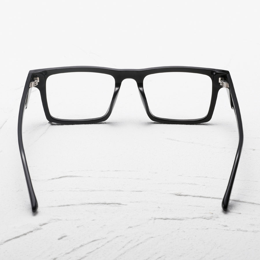 Rectangle Glasses EF1107 - Wide Frames for Men with Larger Heads