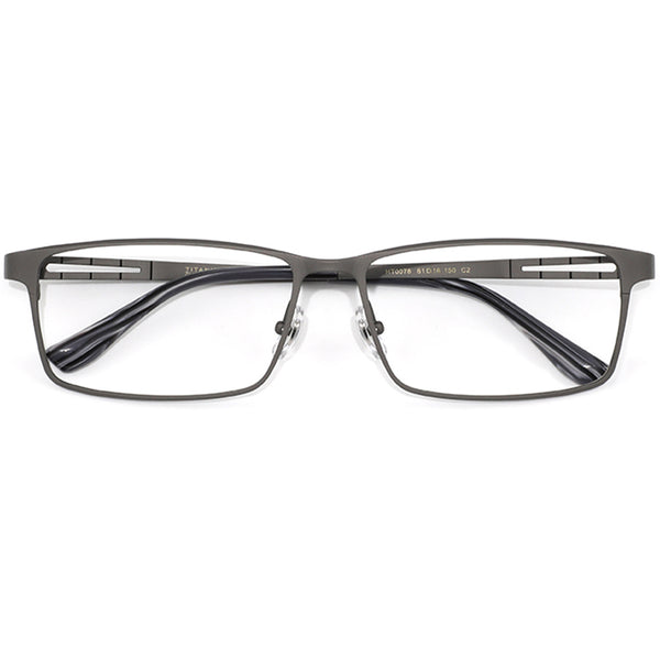 Rectangle Glasses A3922 - Wide Frames for Men with Larger Heads