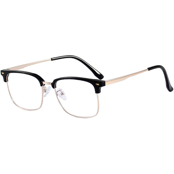 Browline Glasses EF1073 - Wide Frames For Men With Larger Heads
