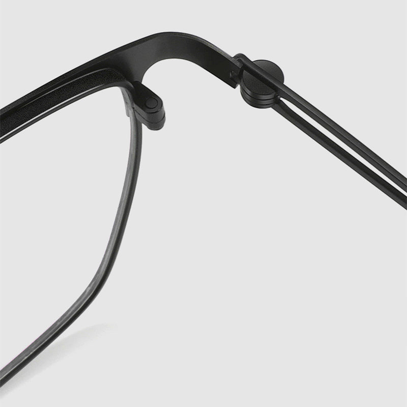 Rectangle Glasses EF1054 - Wide Frames For Men With Larger Heads