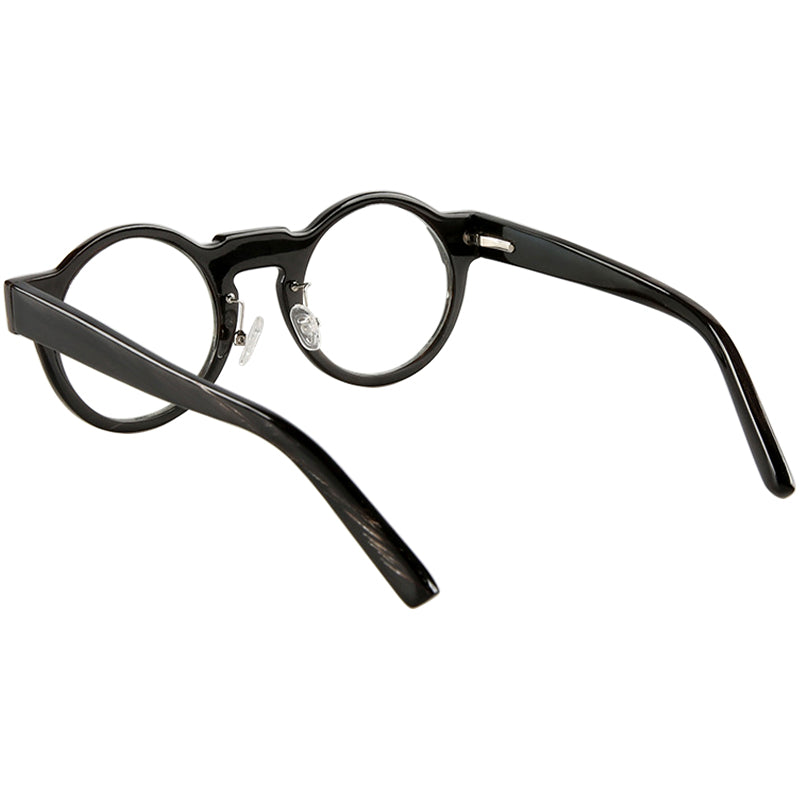 Buffalo Horn Round Glasses NJ1172