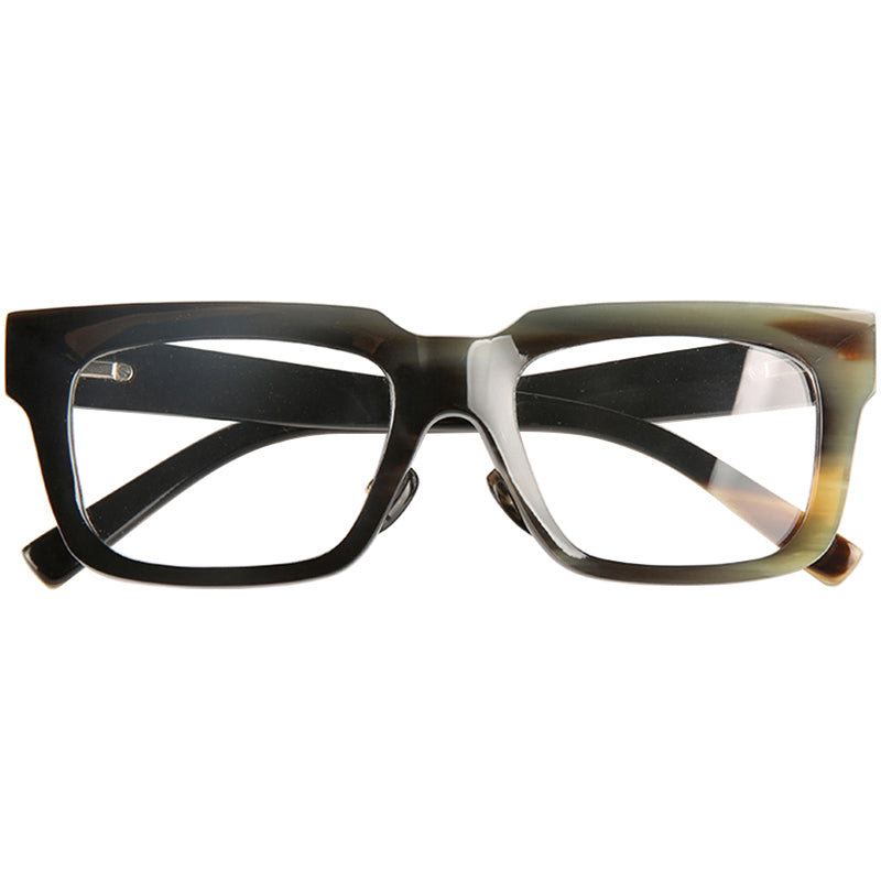 Buffalo Horn Square Glasses NJ1221