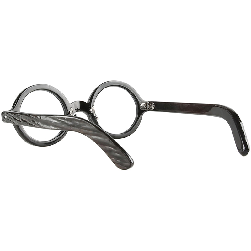 Buffalo Horn Round Glasses NJ1056