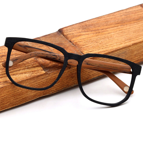 Square Glasses EF1068 - Wide Frames For Men With Larger Heads