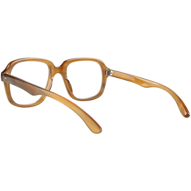 Buffalo Horn Square Glasses NJ1253