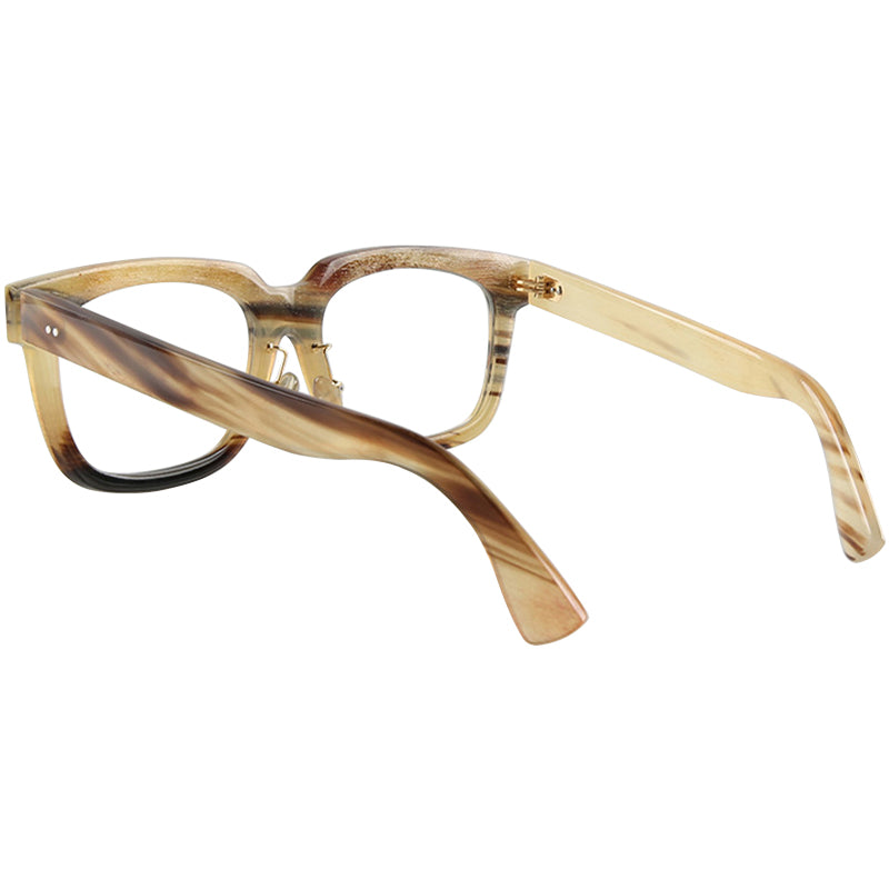 Buffalo Horn Square Glasses NJ1227