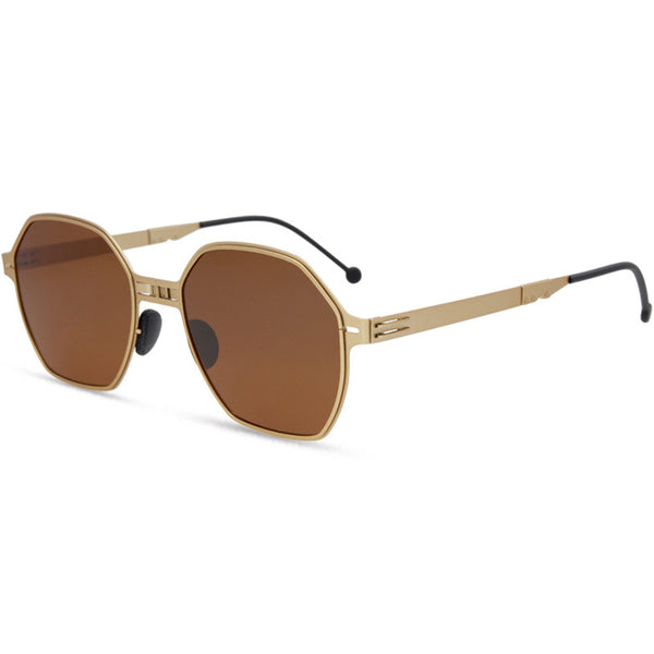 Foldable Geometric Sunglasses GCS1125