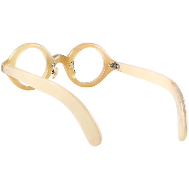 Buffalo Horn Round Glasses NJ1072