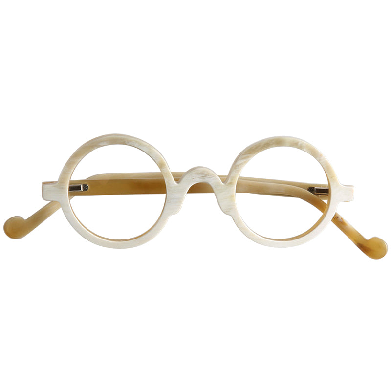 Buffalo Horn Round Glasses NJ1151