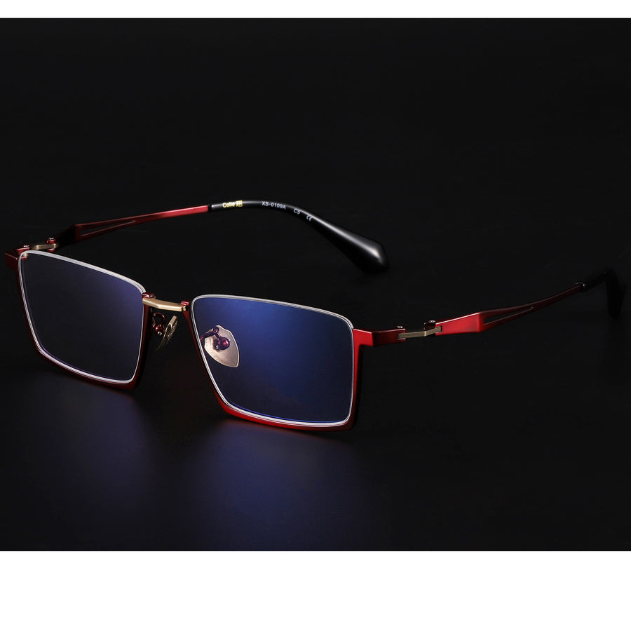 Rectangle Glasses RV1016 - Wide Frames for Men with Larger Heads