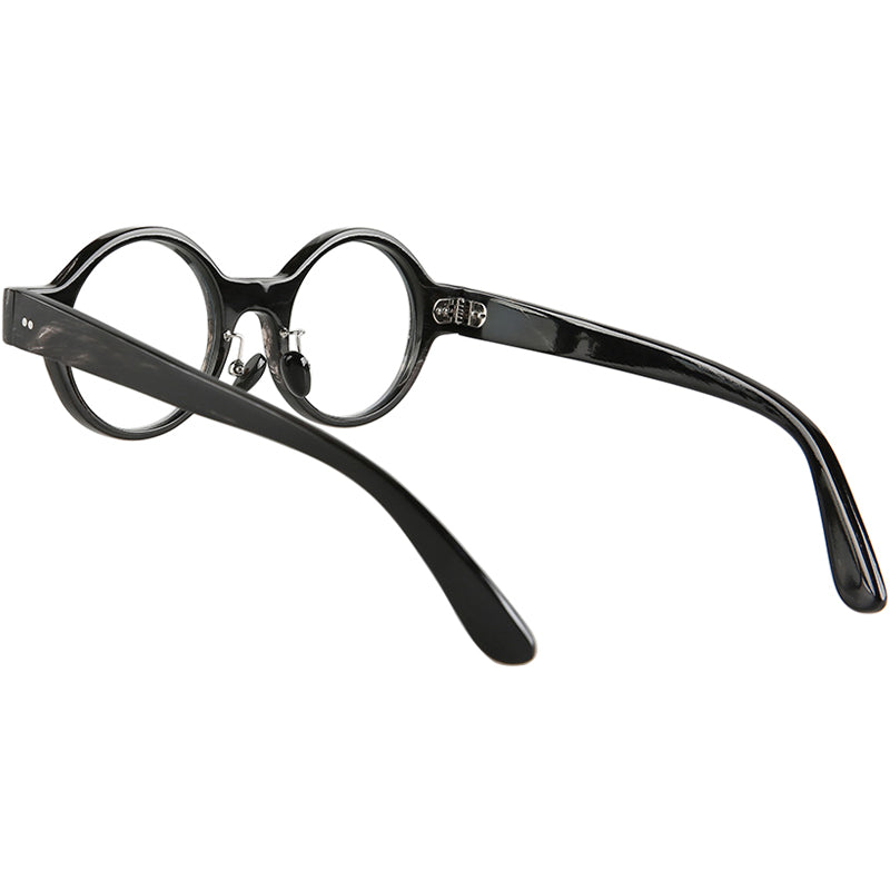 Buffalo Horn Round Glasses NJ1251