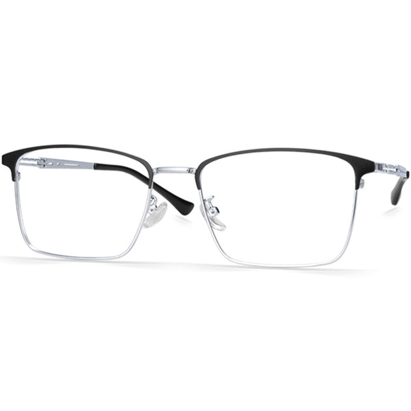 Rectangle Glasses EF1007 - Wide Frames for Men with Larger Heads