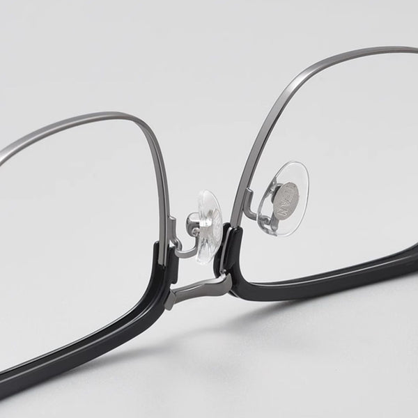 Browline Glasses EF1084 - Wide Frames For Men With Larger Heads