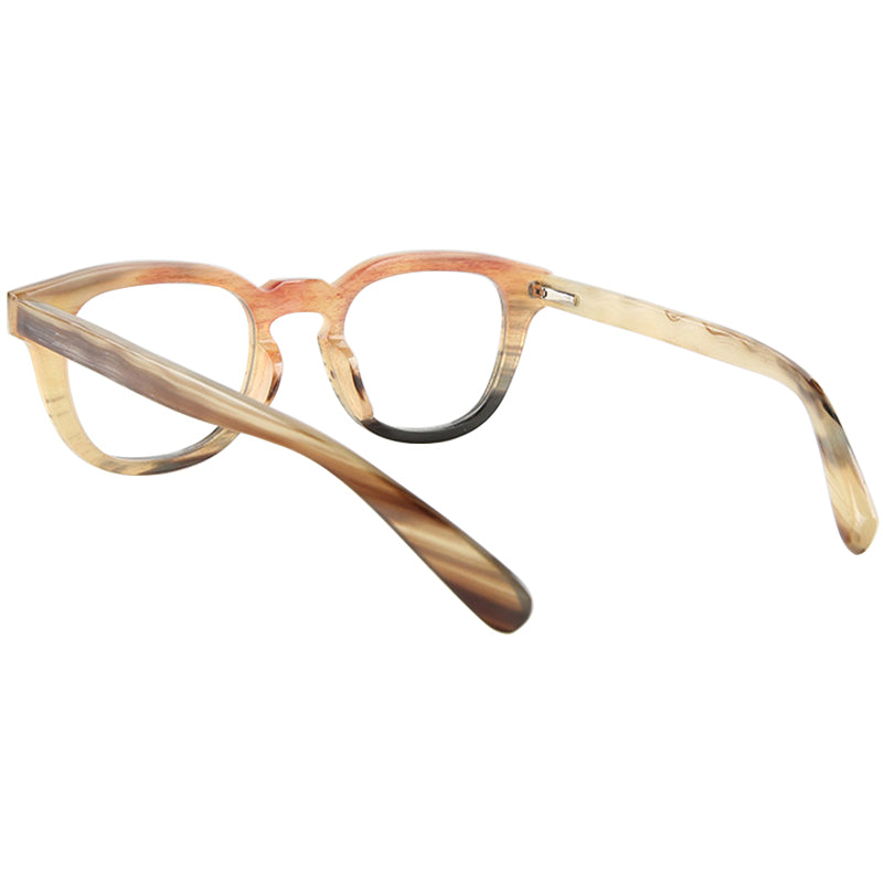 Buffalo Horn Square Glasses NJ1106