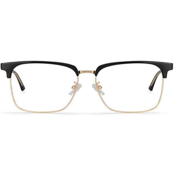 Browline Glasses EF1005 - Wide Frames for Men with Larger Heads