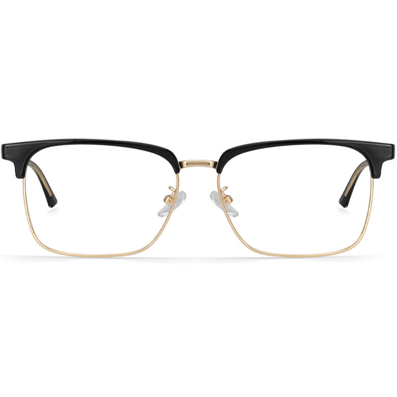 Browline Glasses EF1005 - Wide Frames for Men with Larger Heads