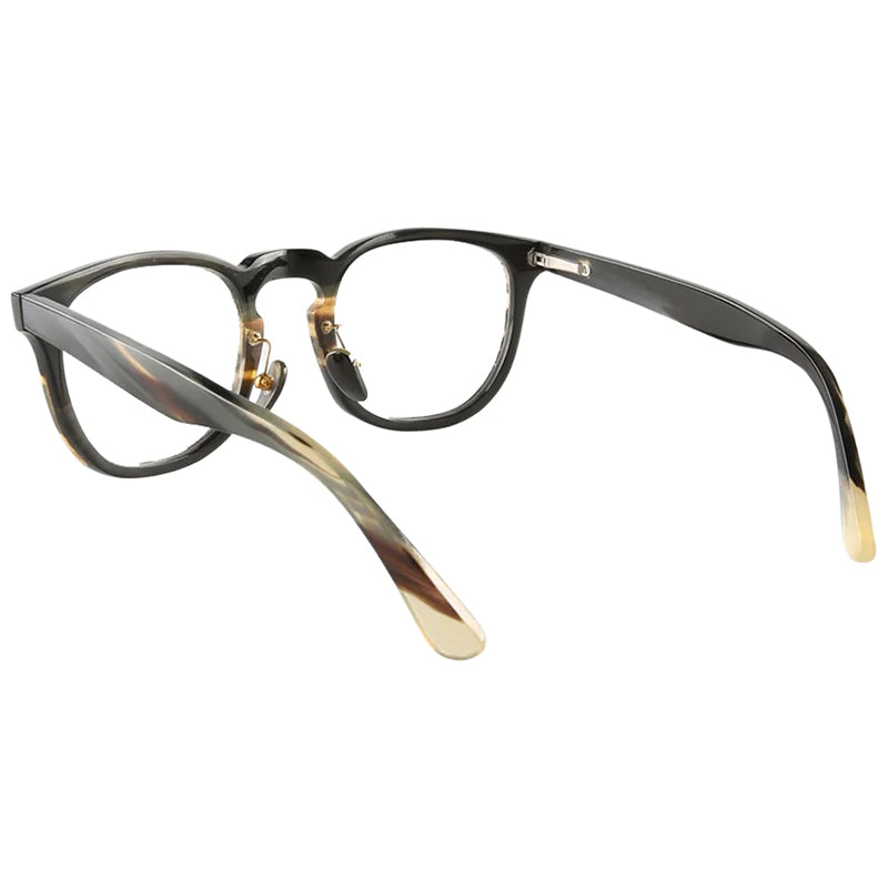Buffalo Horn Square Glasses NJ1015