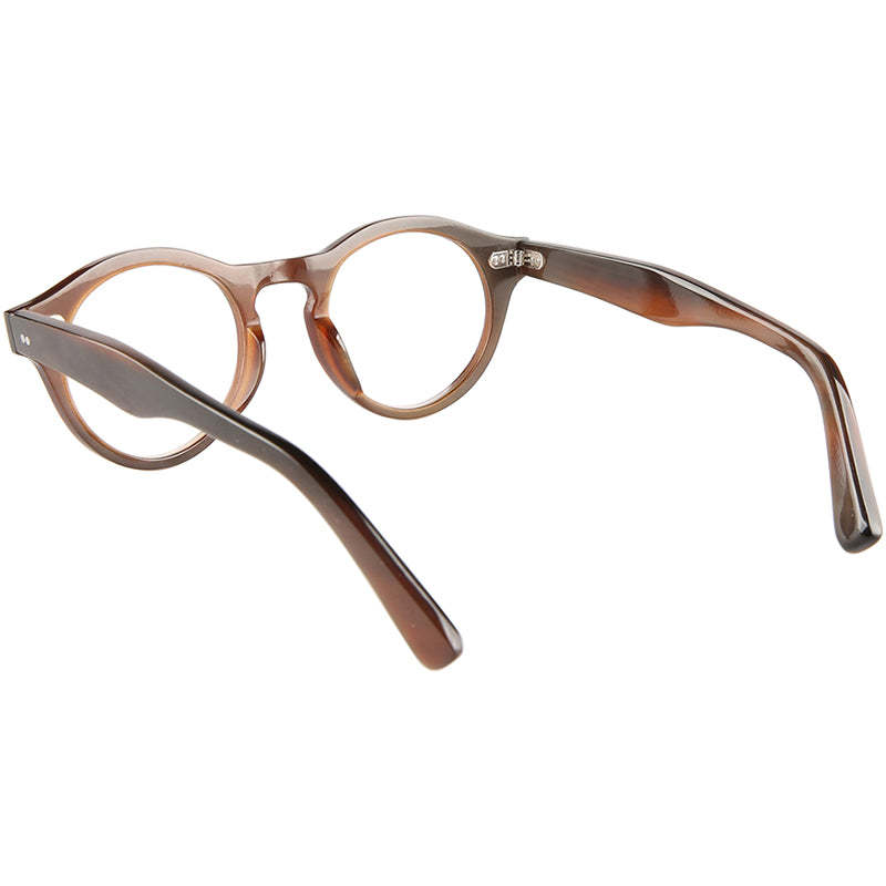 Buffalo Horn Round Glasses NJ1213